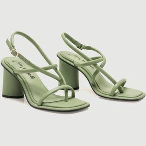 Free People Perth Slingback Sandal Heel Secret Sage